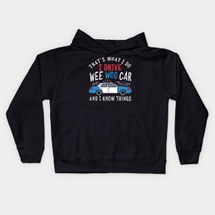 POLICE: Wee Woo Car Kids Hoodie